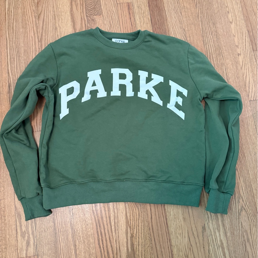 Parke Green New York sweatshirt small/medium EUC